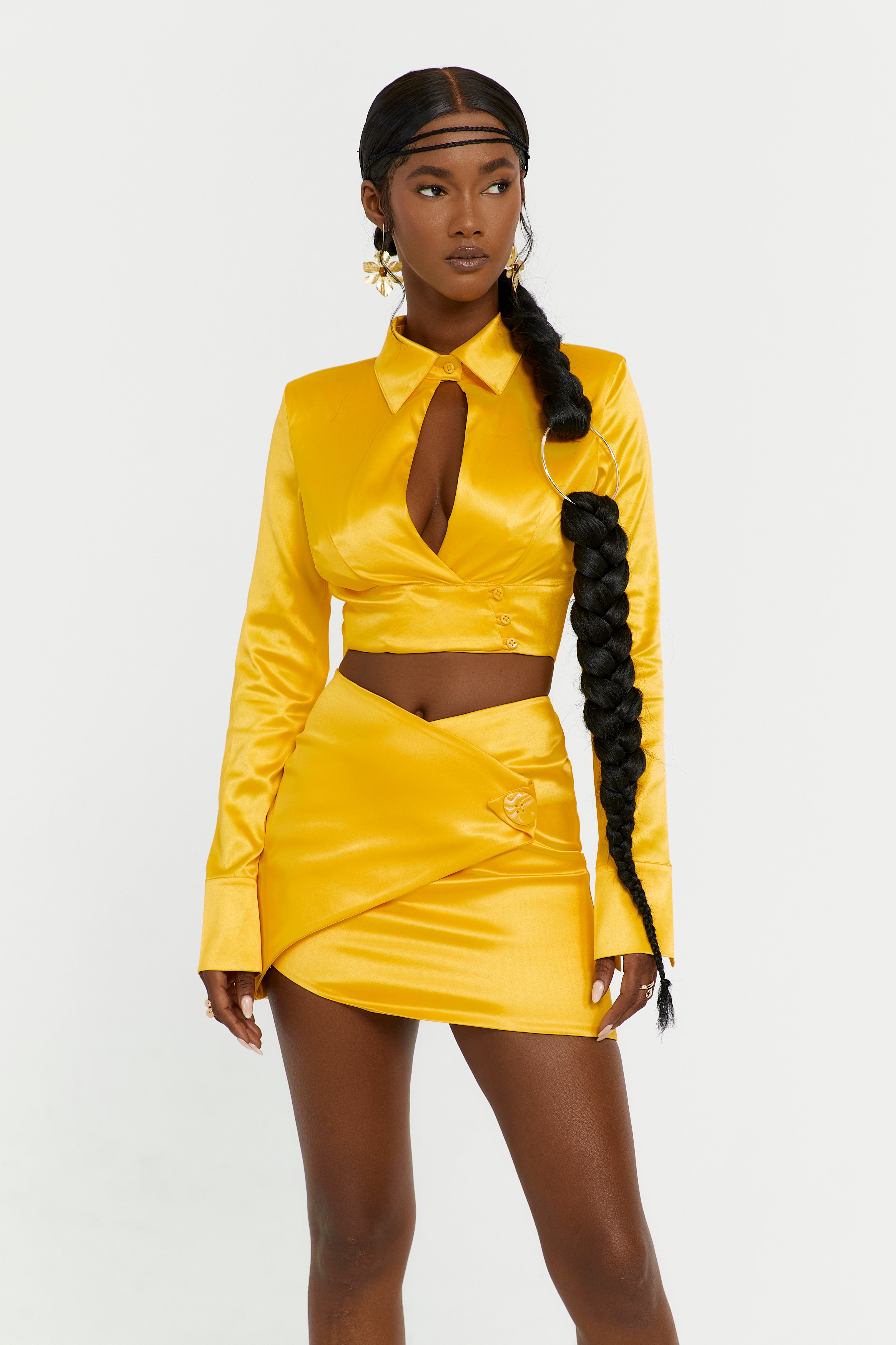 Onyx Top in Gold - Sincerely Ria