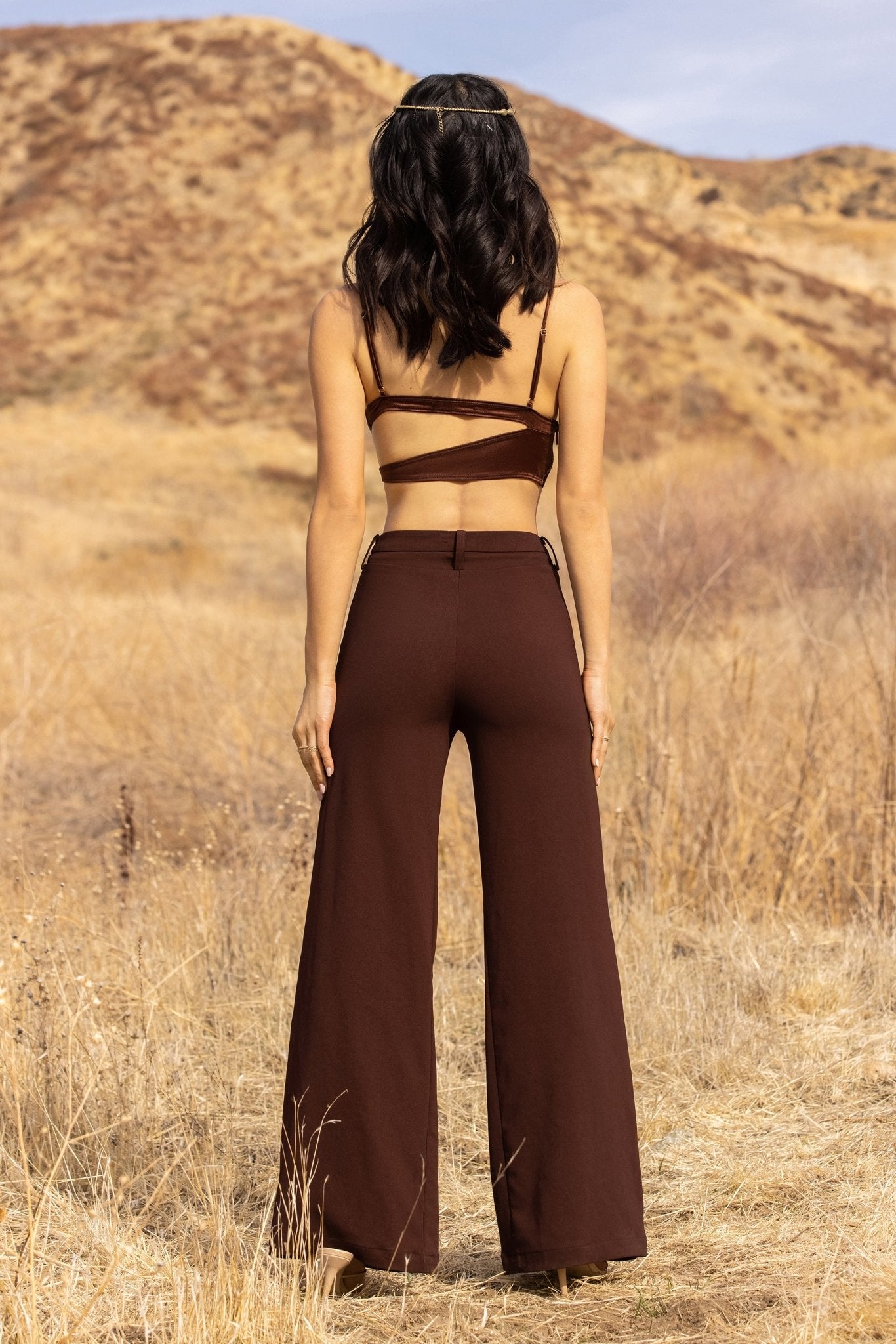 Kamsar Top in Cocoa - Sincerely Ria
