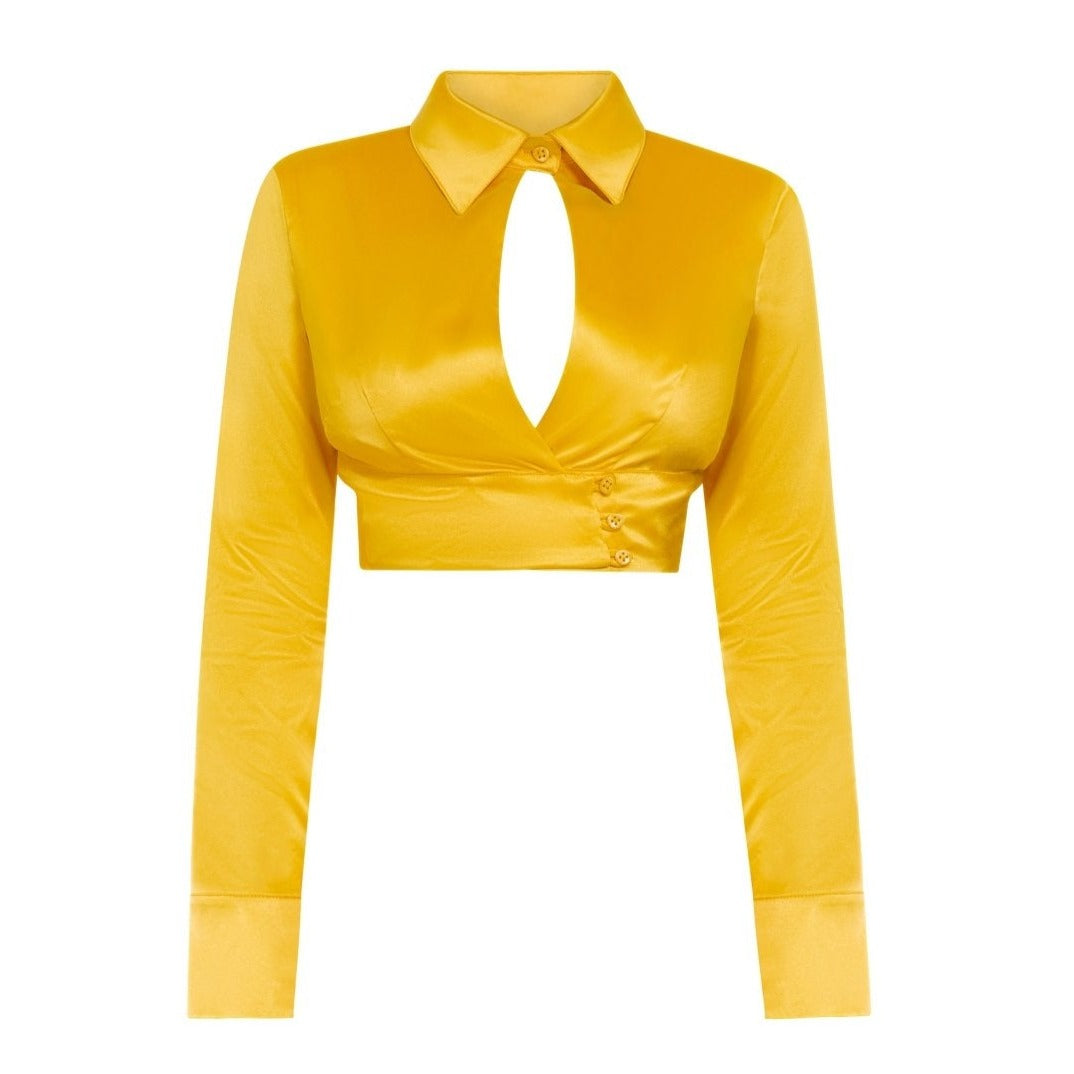 Onyx Top in Gold - Sincerely Ria